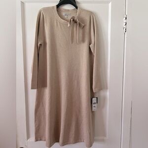 Oatmeal sweater dress